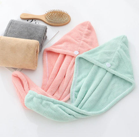 Hair Drying Towel - Mixed Colors